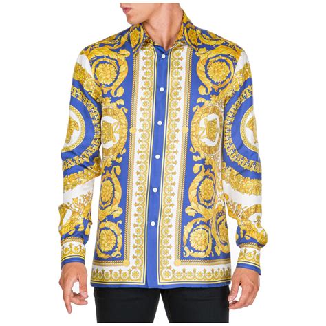 versace long sleeve shirt men